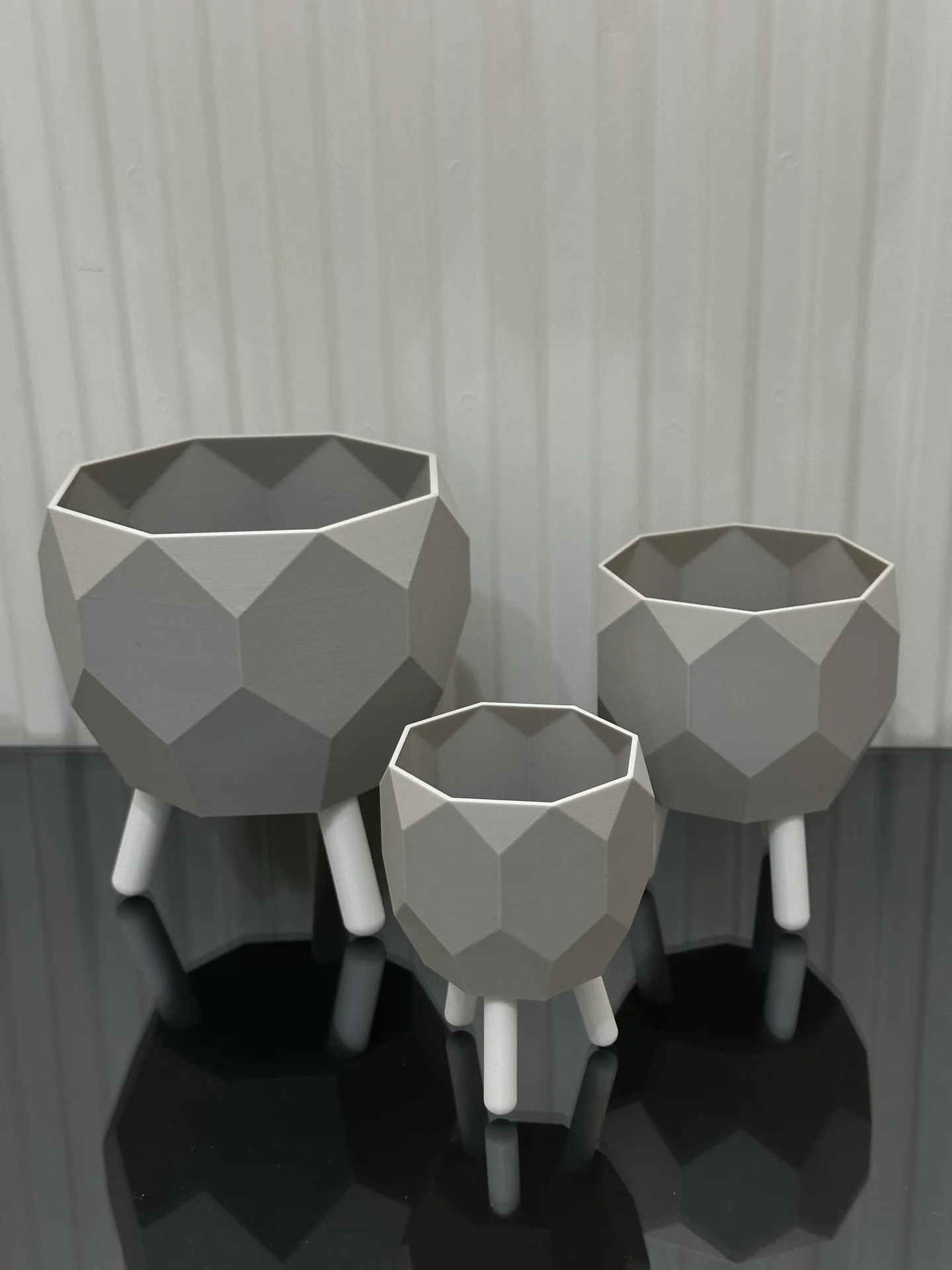 Münimal saksılar - Layeria 3D