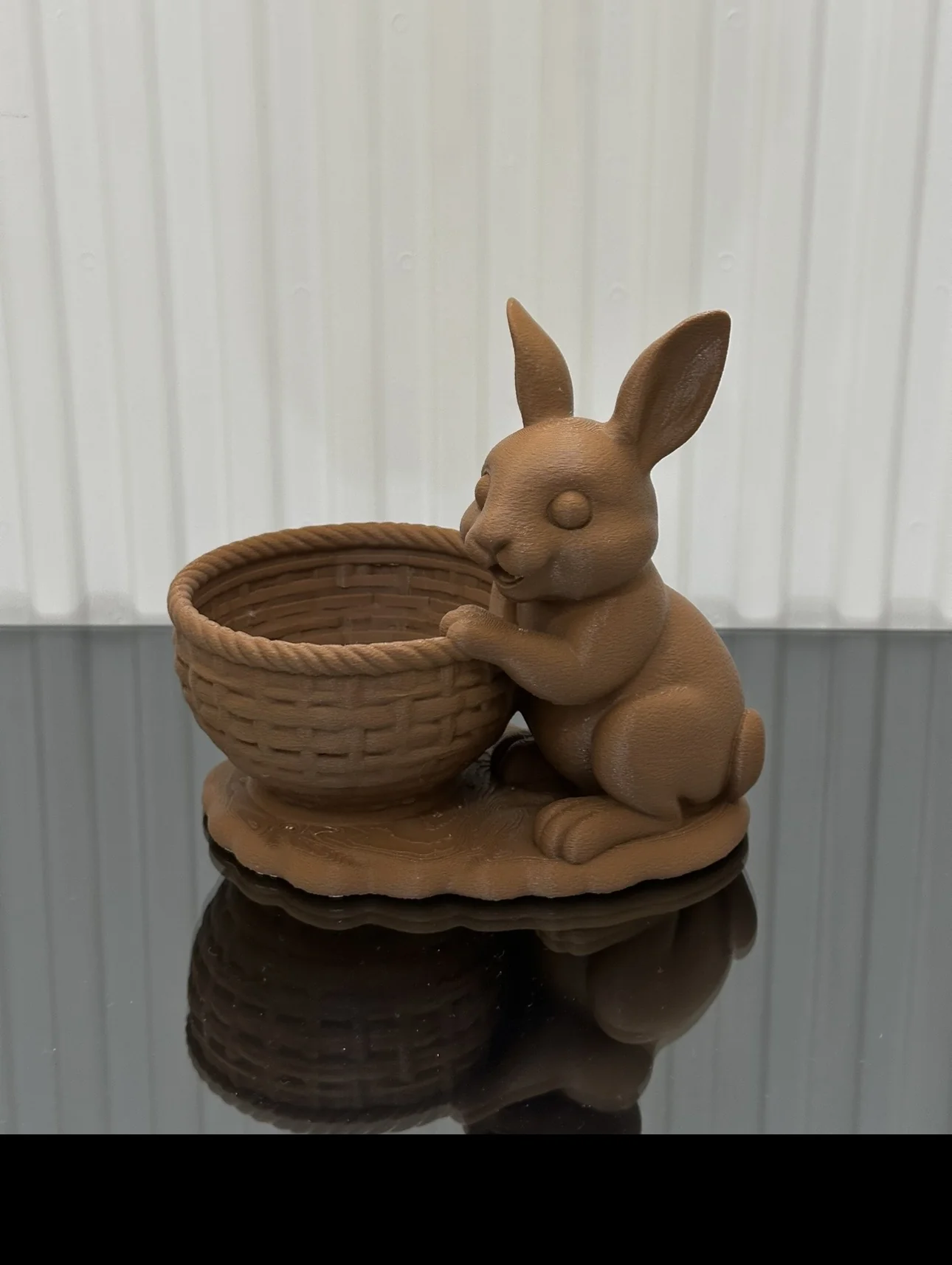 Sepetli tavşan dekarasyon  - Layeria 3D